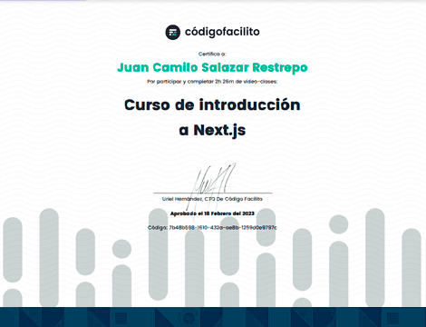 Curso de introducción a Next.js Creacion de Blog
