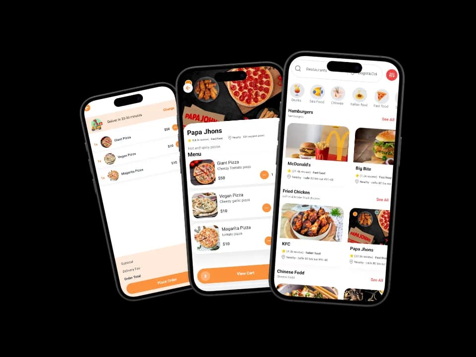 Mobile app for restaurants
