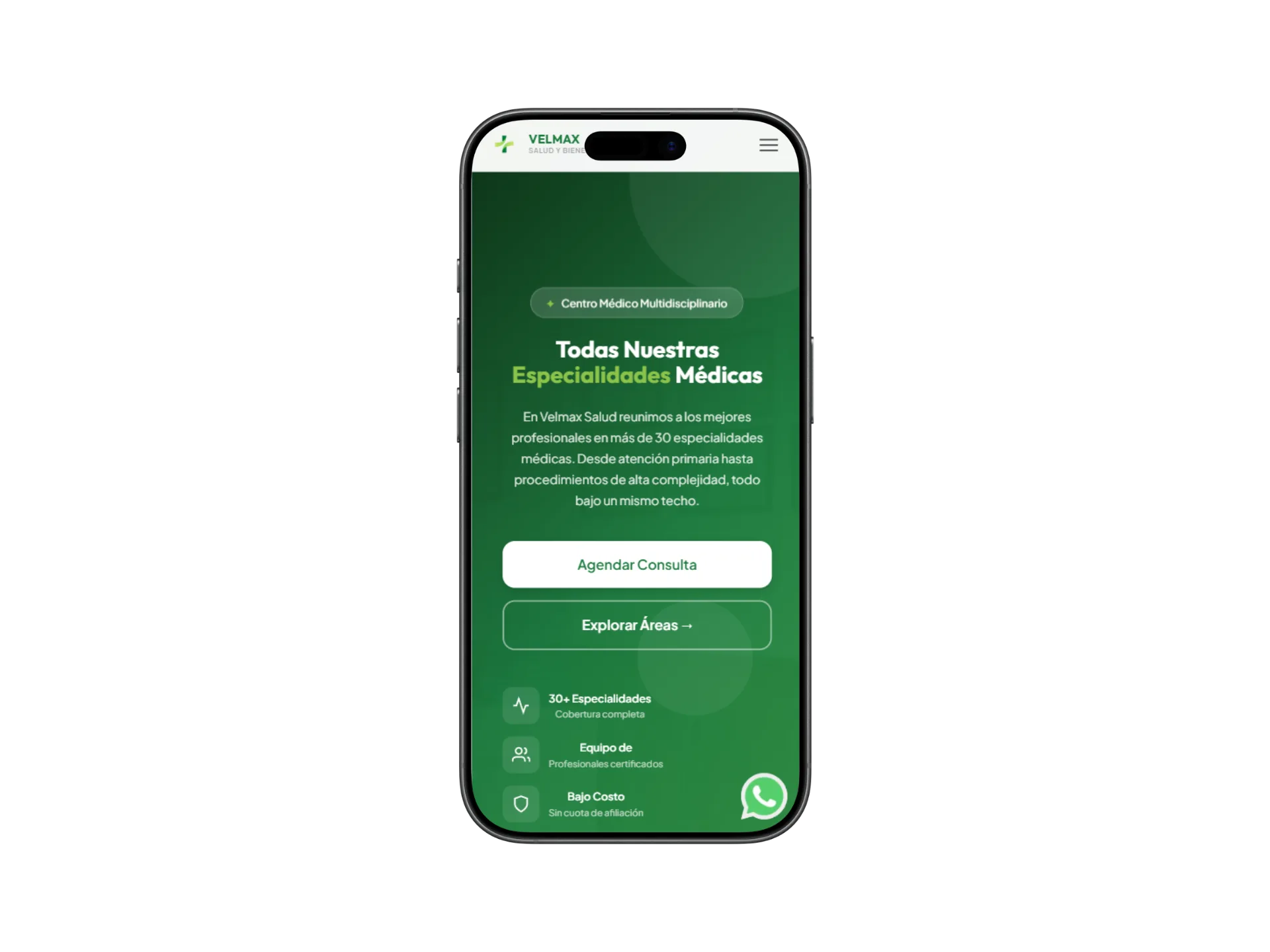 Diseño mobile Velmax 3