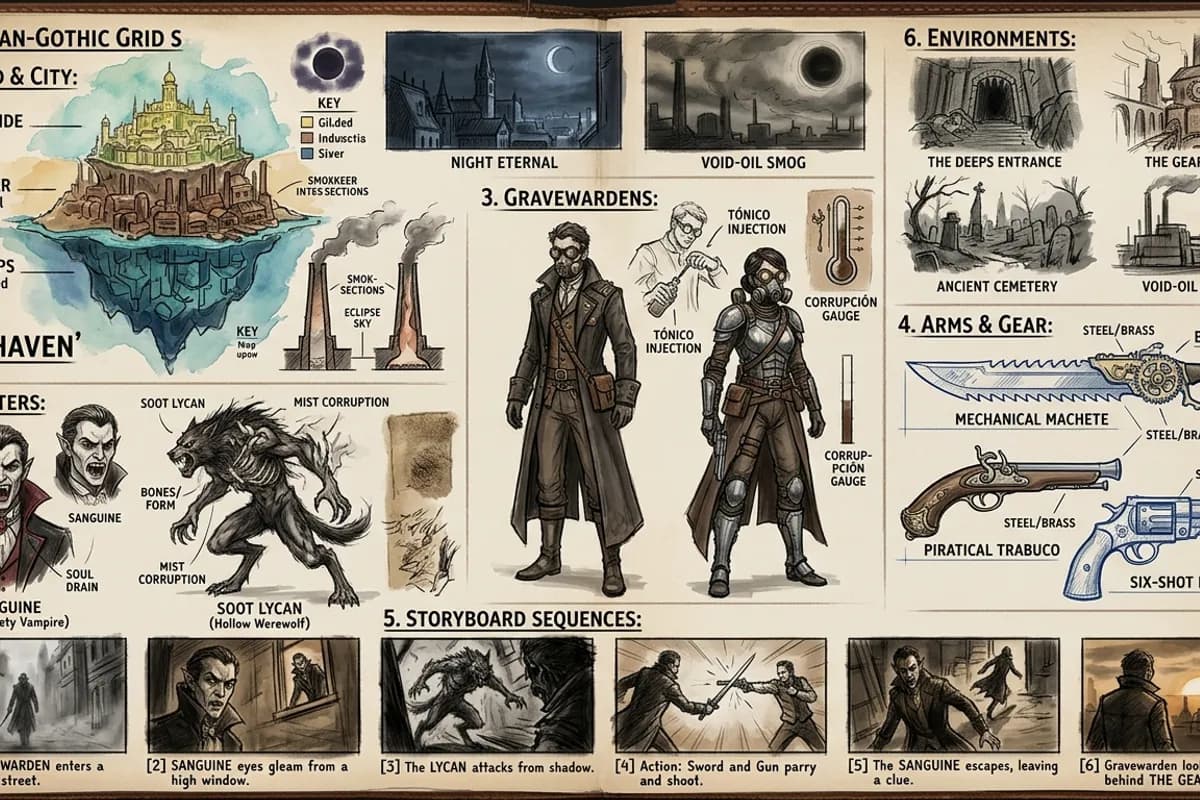Oakhaven — Videojuego 2D Estilo Bloodborne